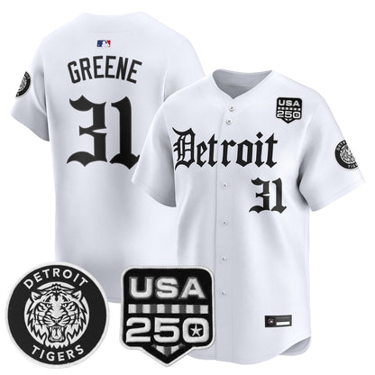 Men's Detroit Tigers ‘Gothic Edition’ Vapor Premier Limited Jersey - All Stitched