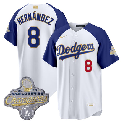 Men's Los Angeles Dodgers "Gold Collection" Premier Limited Jersey - All Stitched