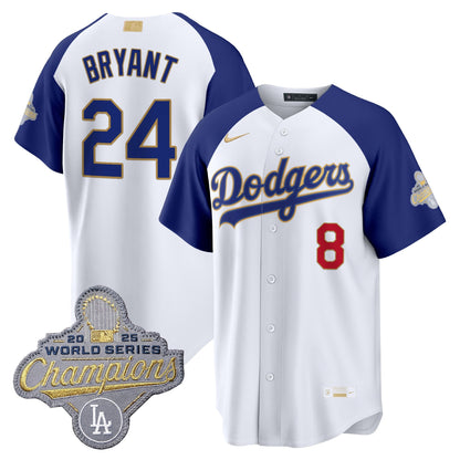 Men's Los Angeles Dodgers "Gold Collection" Premier Limited Jersey - All Stitched