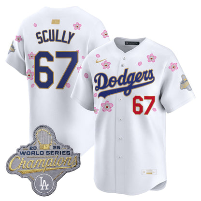 Men's Los Angeles Dodgers "Tokyo Series x Gold Collection" Vapor Premier Limited Jersey - All Stitched