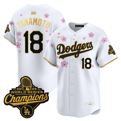 Men's Los Angeles Dodgers "Tokyo Series x Gold Collection" Vapor Premier Limited Jersey - All Stitched