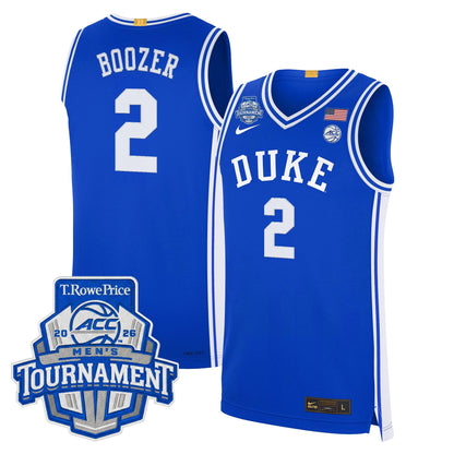 Men's Duke Blue Devils 2026 ACC Conference Tournament Champions Basketball Jersey - All Stitched