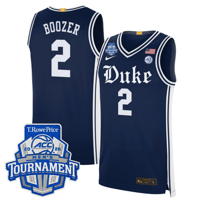 Men's Duke Blue Devils 2026 ACC Conference Tournament Champions Basketball Jersey - All Stitched