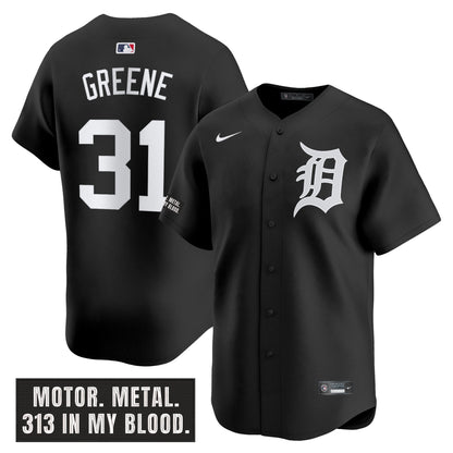 Men's Detroit Tigers 'Motor Gothic Edition' Vapor Premier Limited Jersey - All Stitched