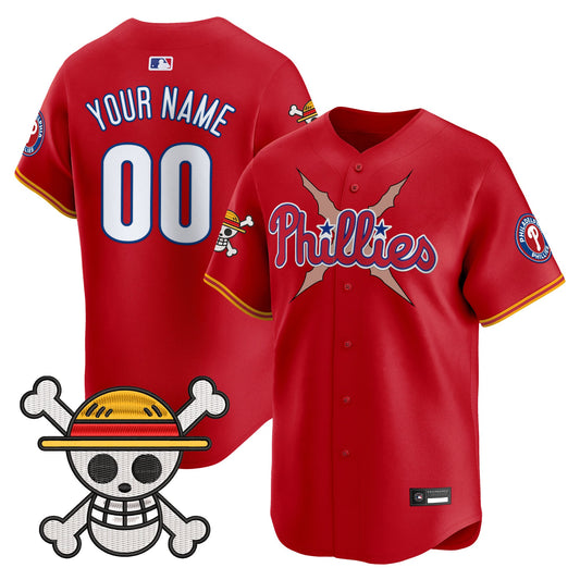 Philadelphia Phillies x OP Vapor Premier Limited Custom Jersey - Stitched