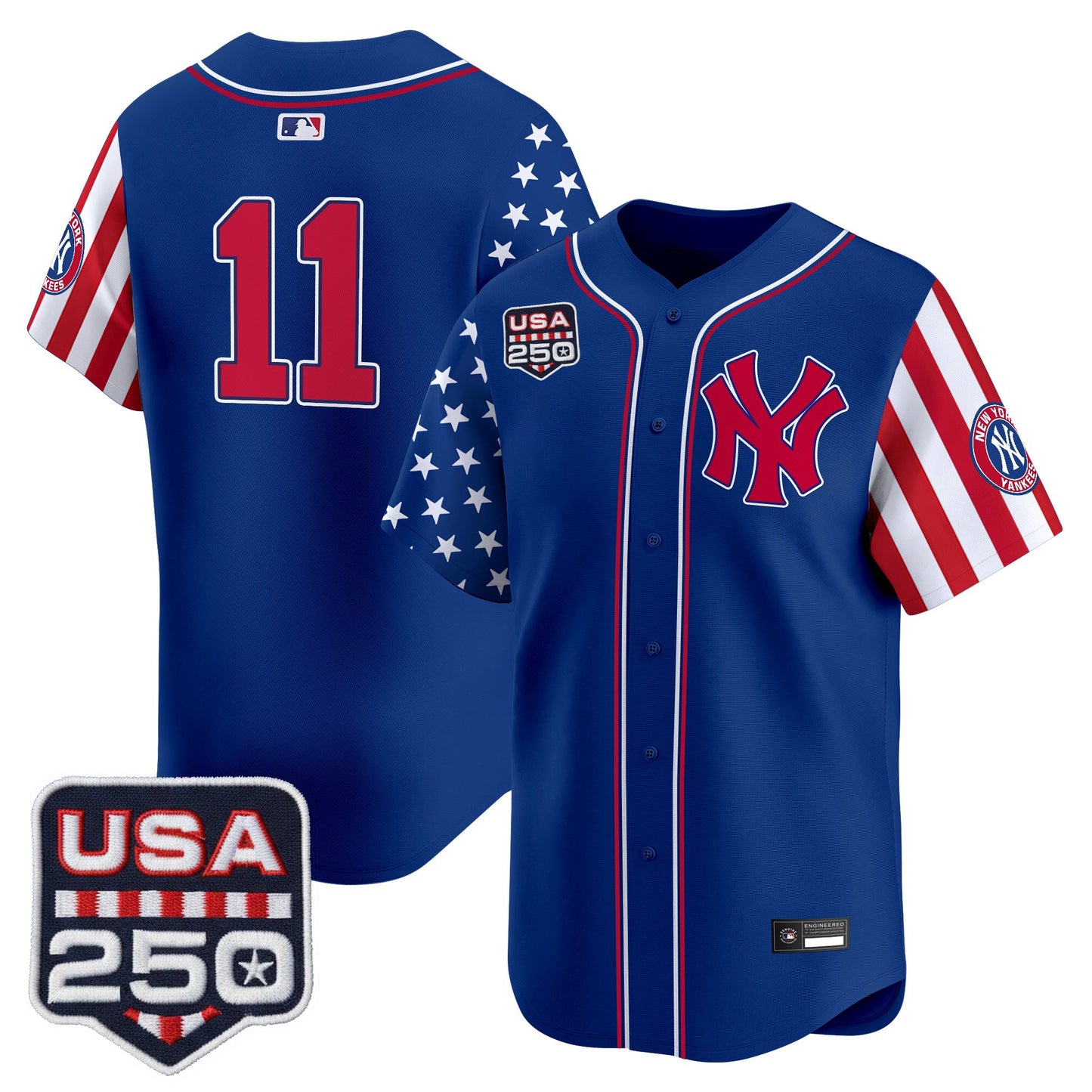 Yankees "America250 Edition" Vapor Premier Limited Jersey V2 - All Stitched