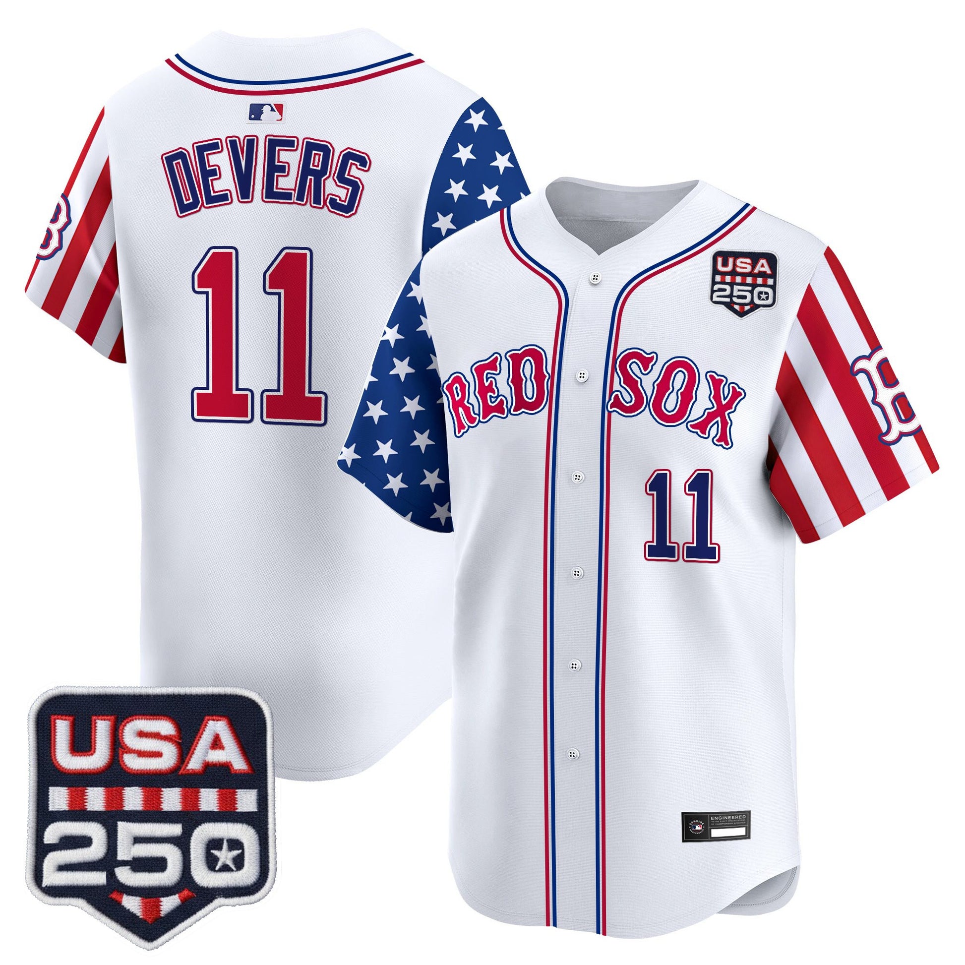 Boston Red Sox "America 250 Edition" Vapor Premier Limited Jersey - All Stitched
