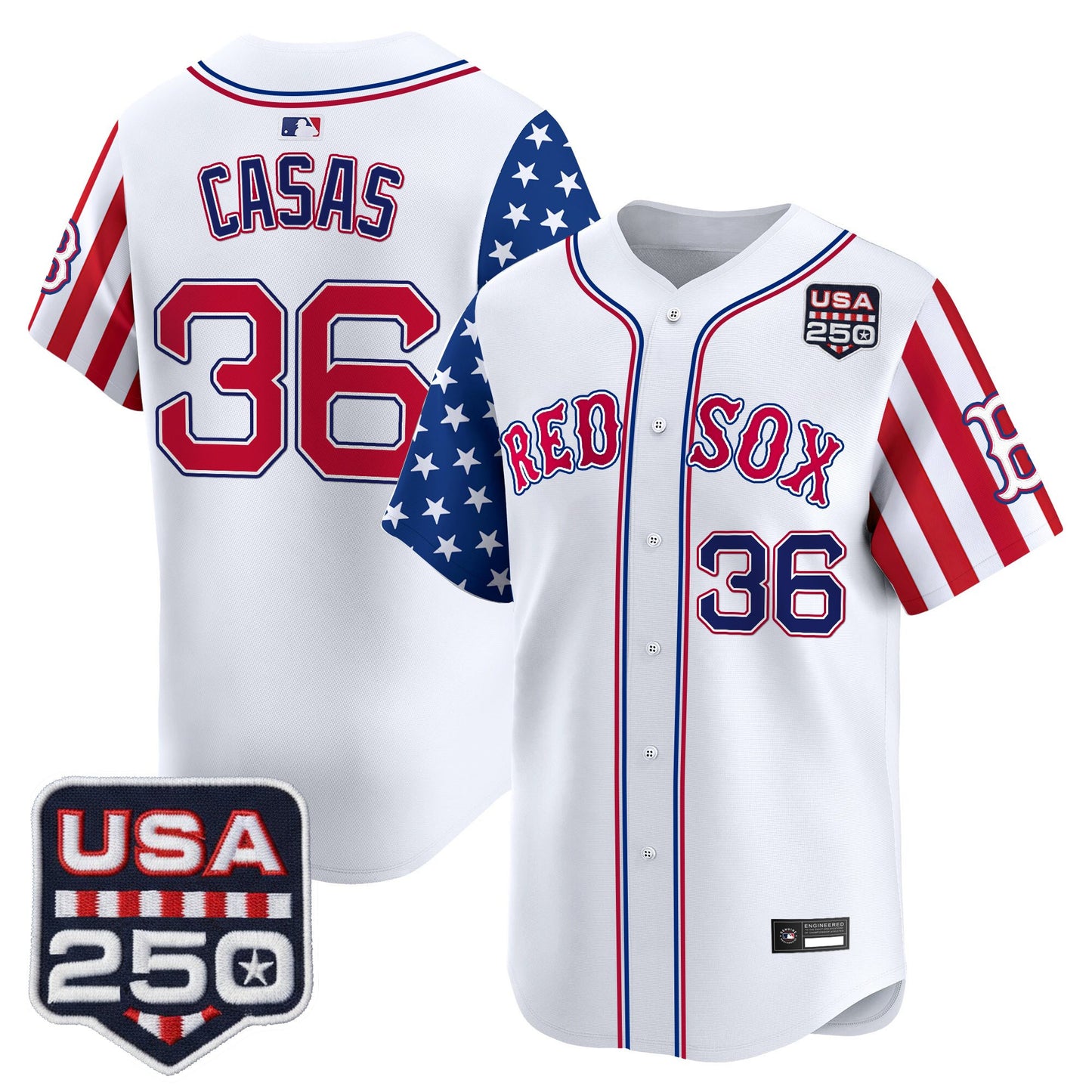 Boston Red Sox "America 250 Edition" Vapor Premier Limited Jersey - All Stitched