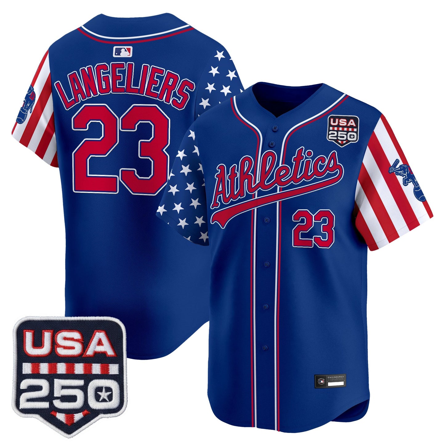 Athletics "America 250 Edition" Vapor Premier Limited Jersey - All Stitched
