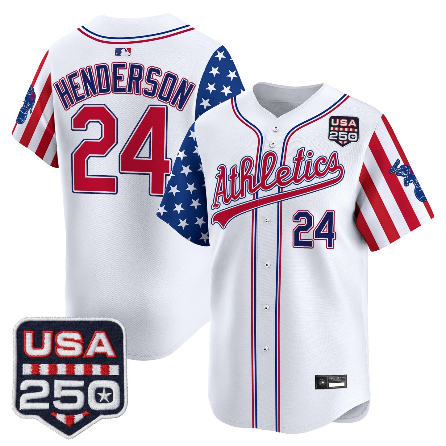 Athletics "America 250 Edition" Vapor Premier Limited Jersey - All Stitched