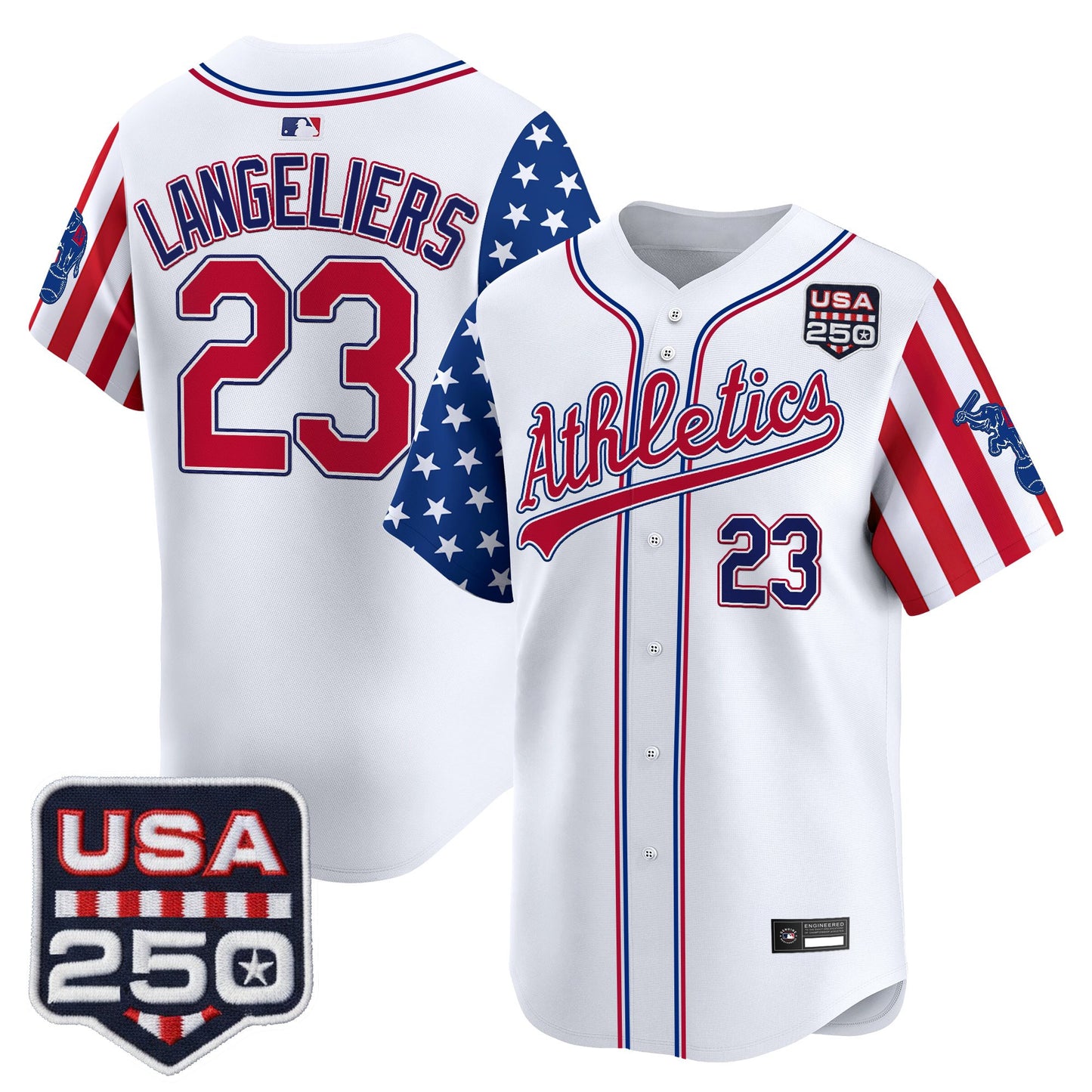 Athletics "America 250 Edition" Vapor Premier Limited Jersey - All Stitched