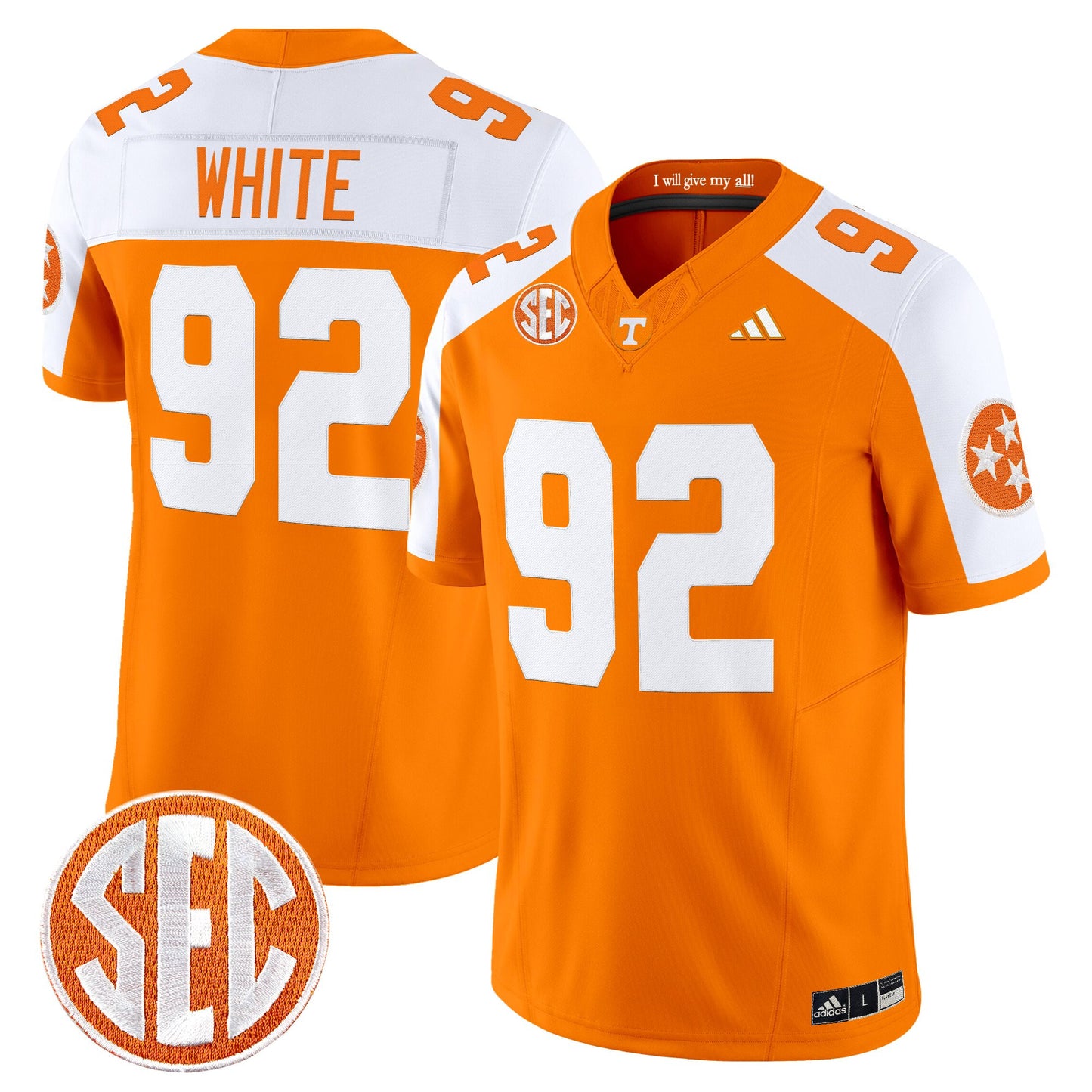 Men's Tennessee Volunteers 2026 Vapor Limited Jersey - All Stitched