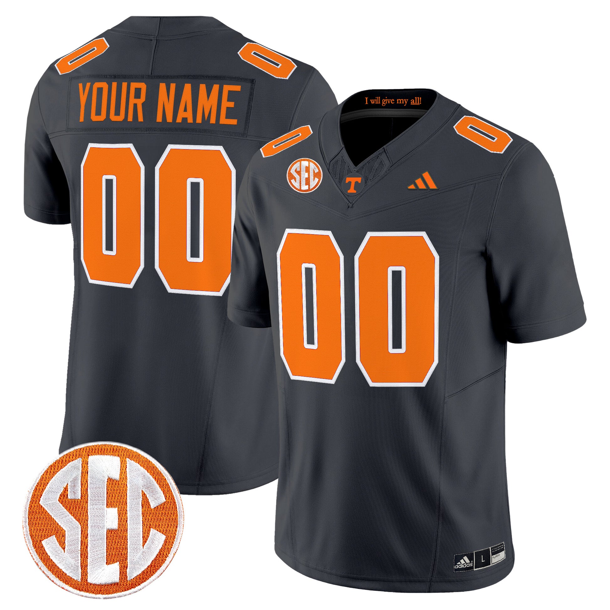 Tennessee Volunteers 2026 Vapor Limited Custom Jersey - All Stitched