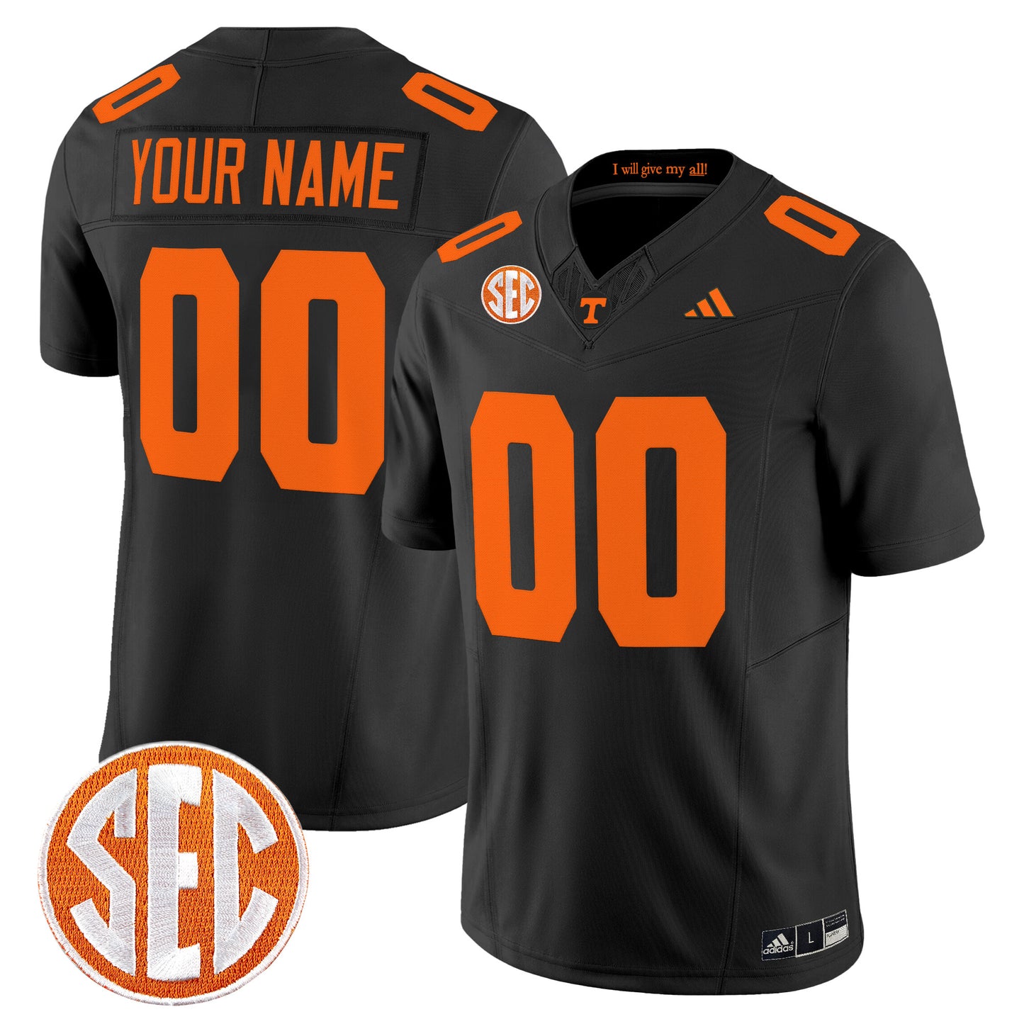 Tennessee Volunteers 2026 Vapor Limited Custom Jersey - All Stitched
