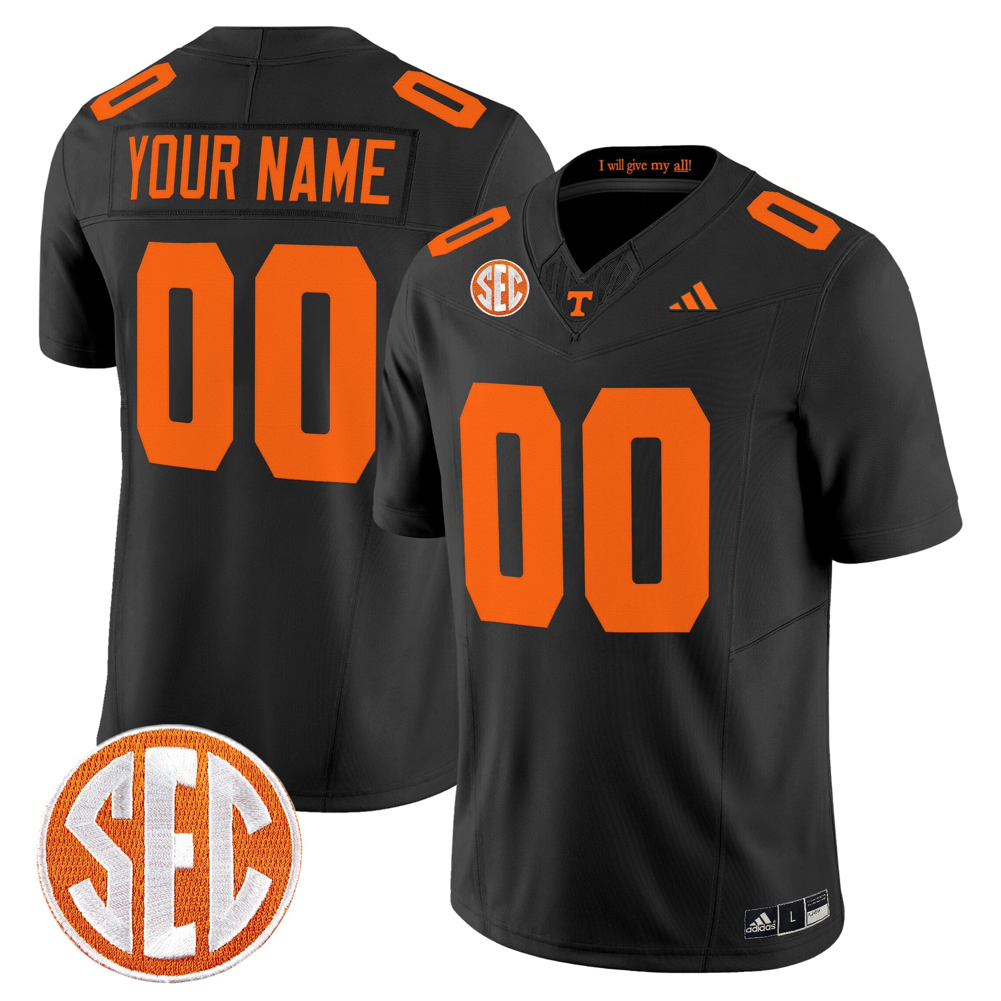 Tennessee Volunteers 2026 Vapor Limited Custom Jersey - All Stitched
