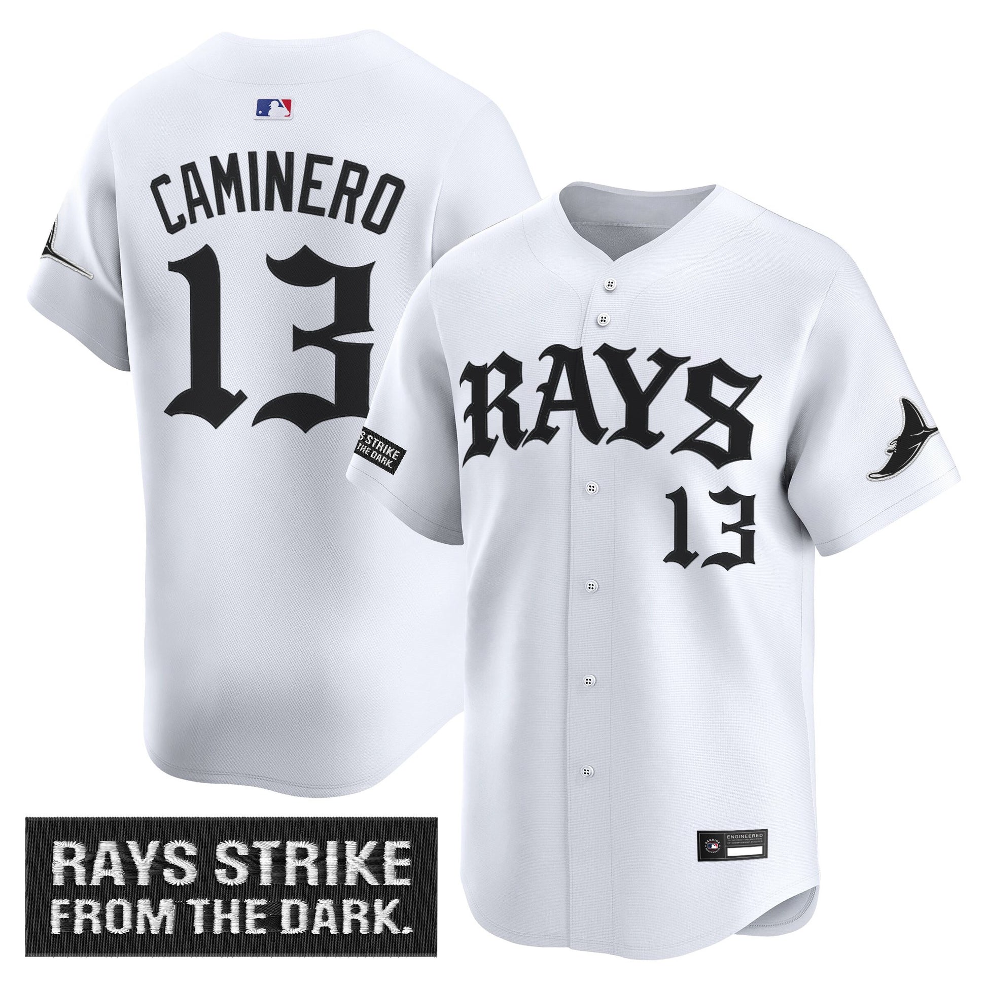 Tampa Bay Rays 'Old English Edition' Vapor Premier Limited Jersey - All Stitched