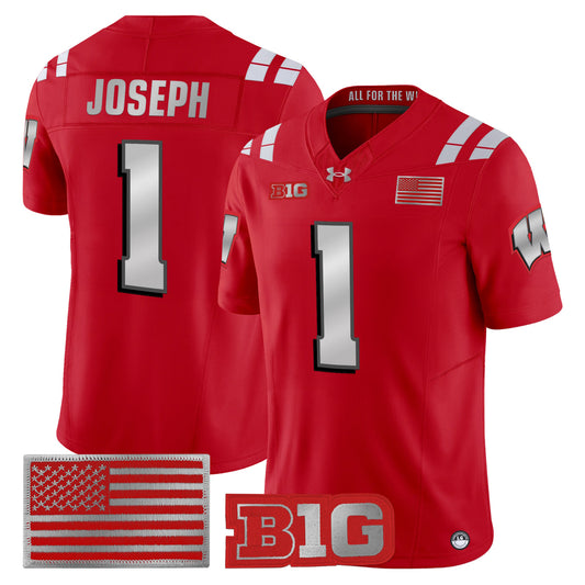 Wisconsin Badgers 2026 Lambeau Vapor Limited Jersey - All Stitched