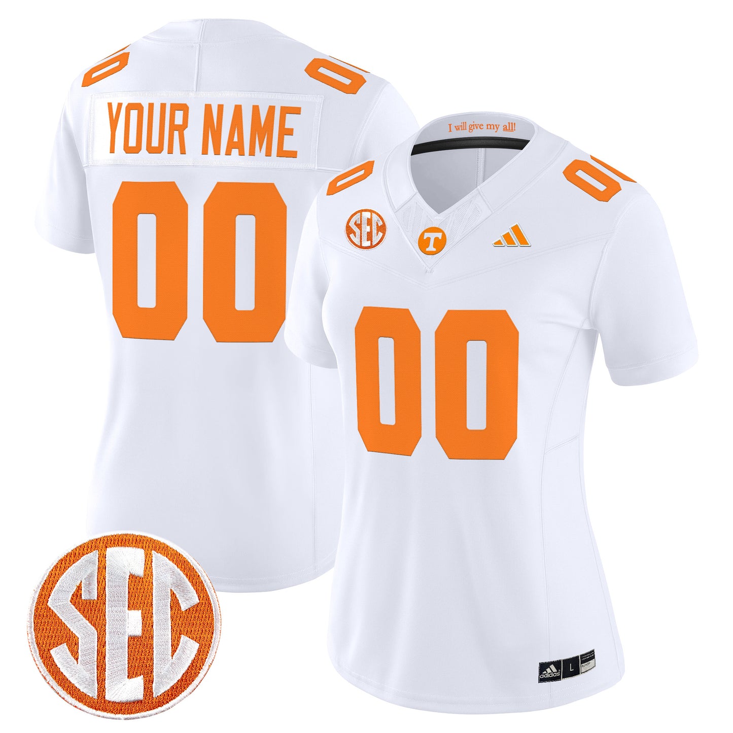 Tennessee Volunteers 2026 Vapor Limited Custom Jersey - All Stitched