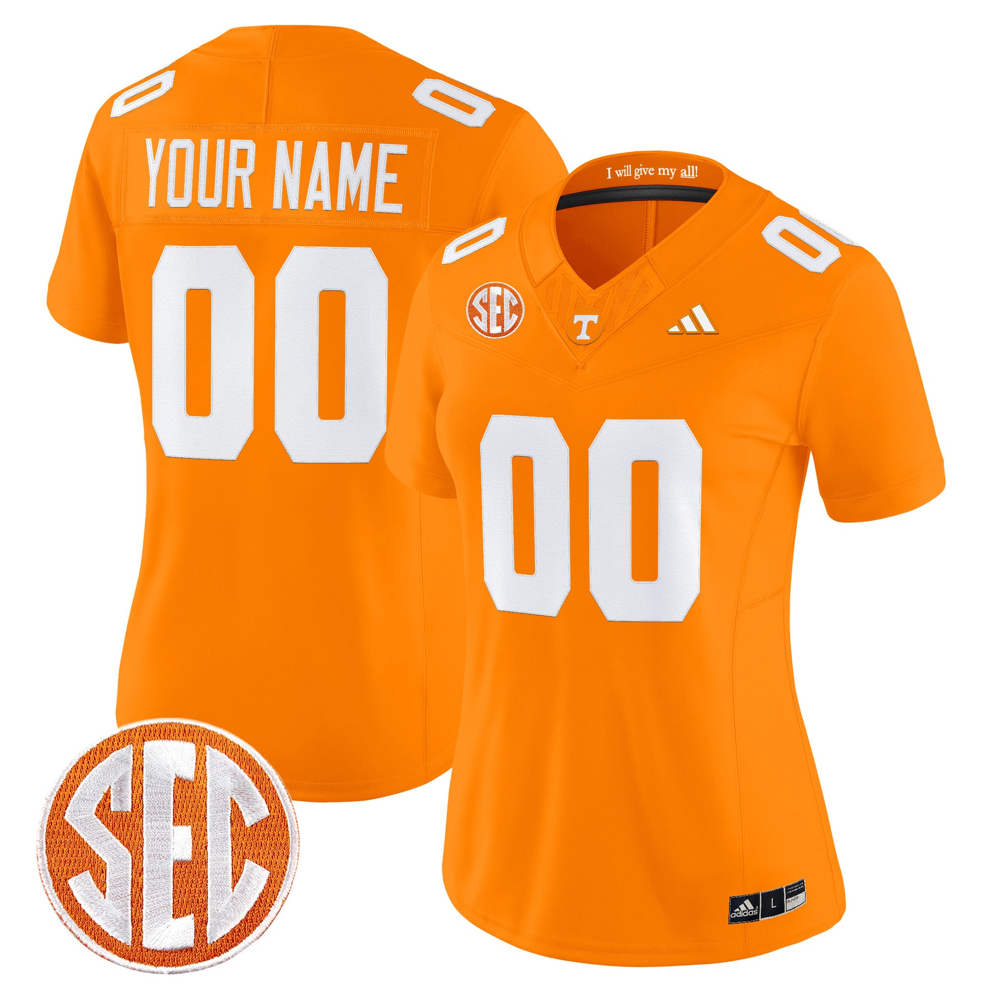 Tennessee Volunteers 2026 Vapor Limited Custom Jersey - All Stitched