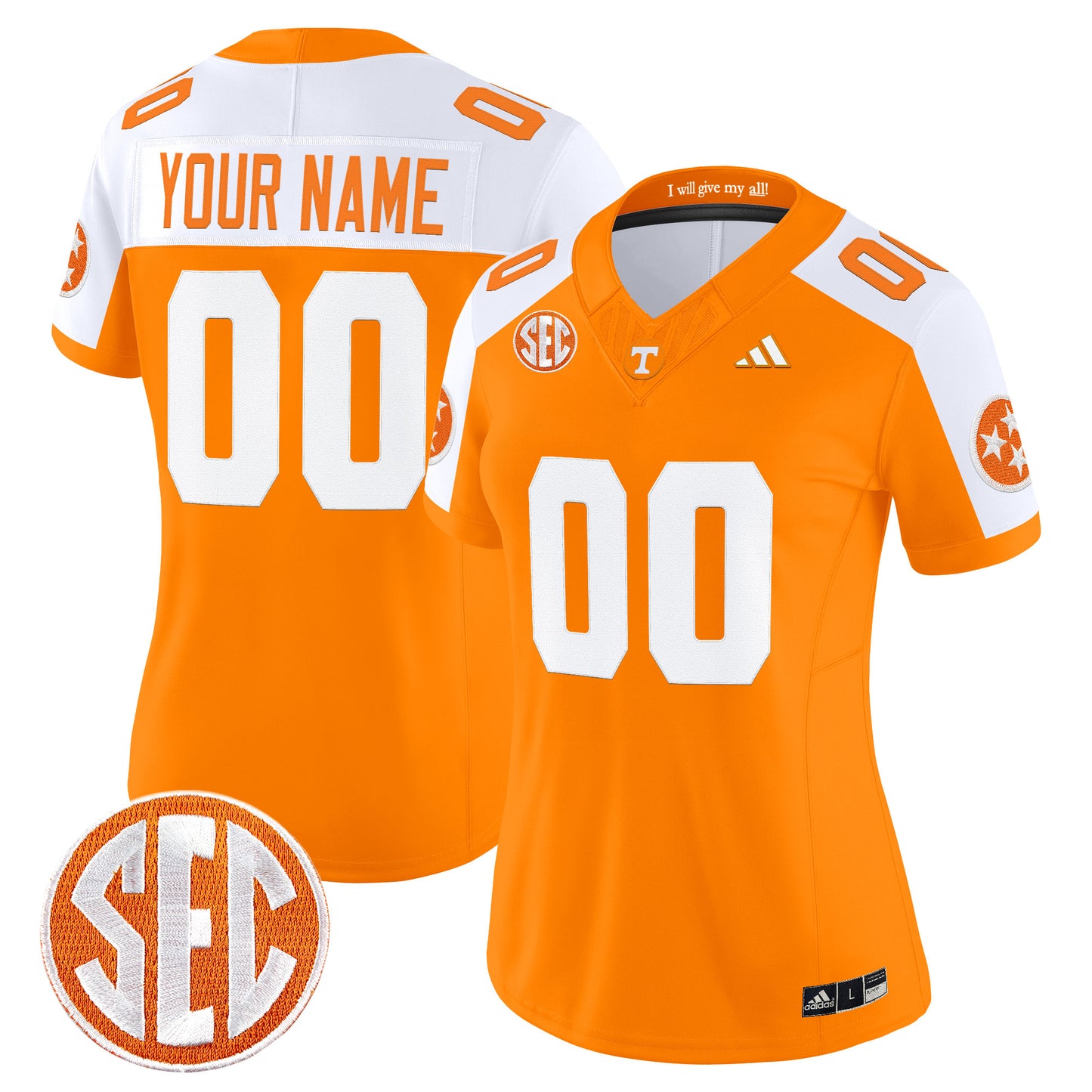 Tennessee Volunteers 2026 Vapor Limited Custom Jersey - All Stitched