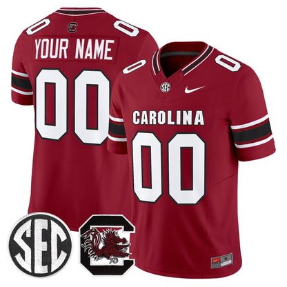South Carolina Gamecocks 2026 Vapor Limited Custom Jersey V2 - All Stitched