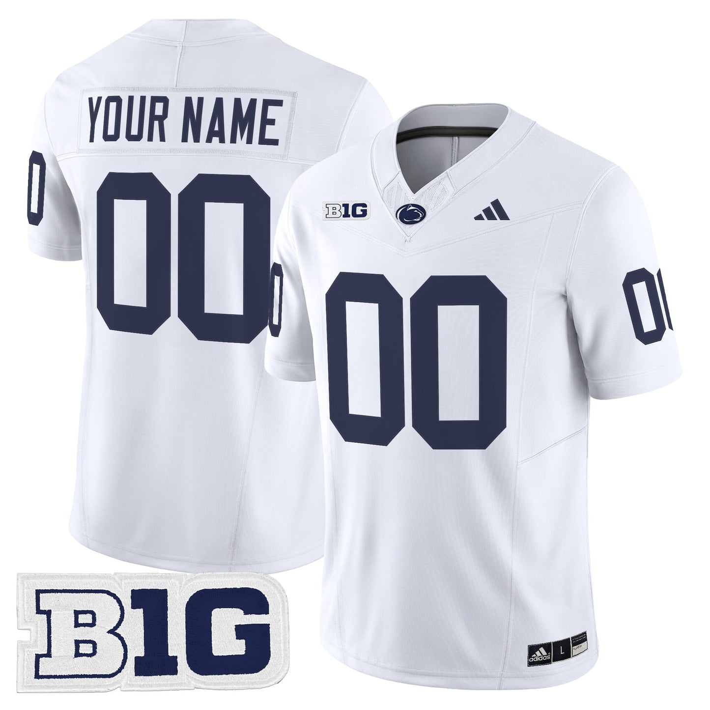 Penn State Nittany Lions 2026 Vapor Limited Custom Jersey - All Stitched