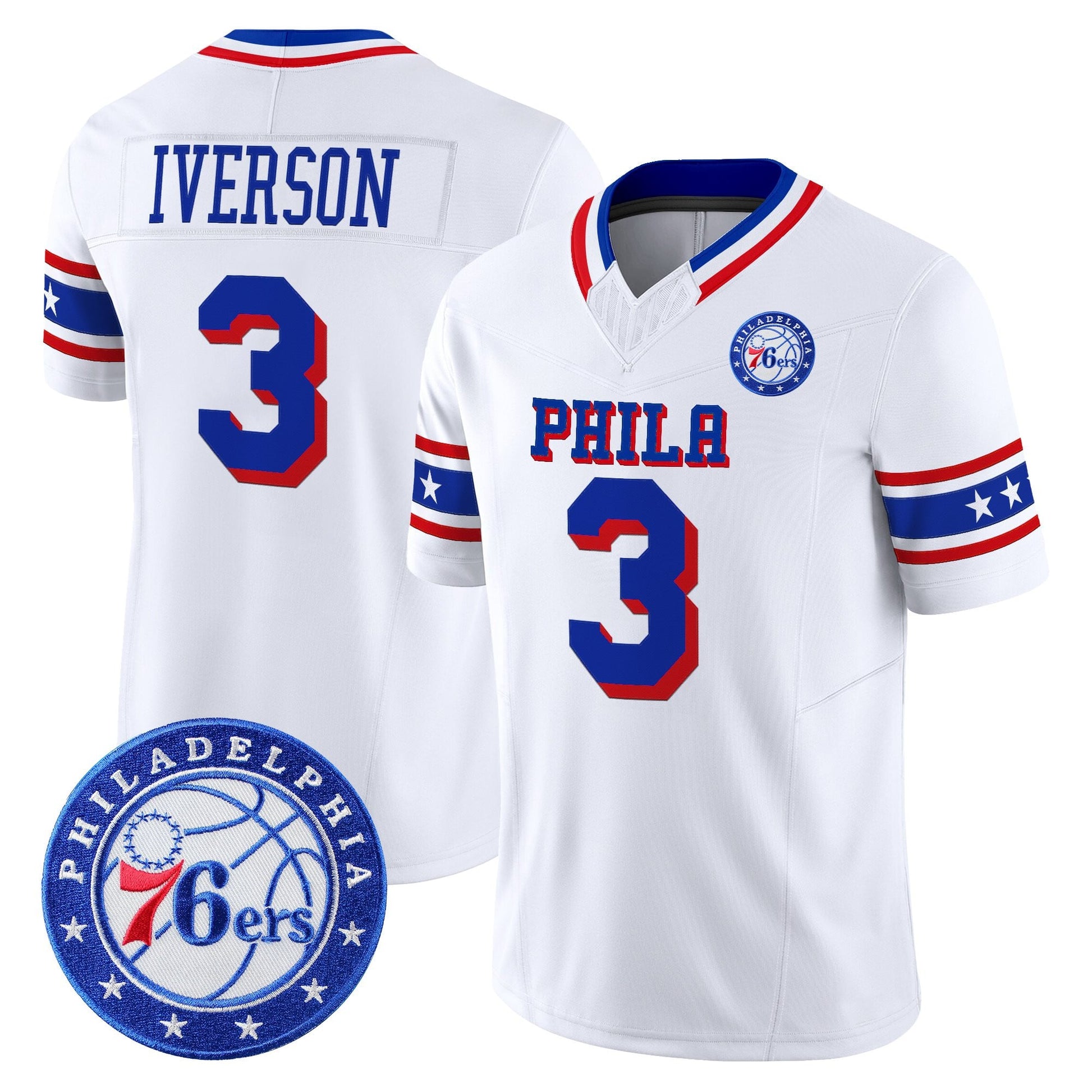 Philadelphia 76ers Vapor Limited Jersey - Stitched