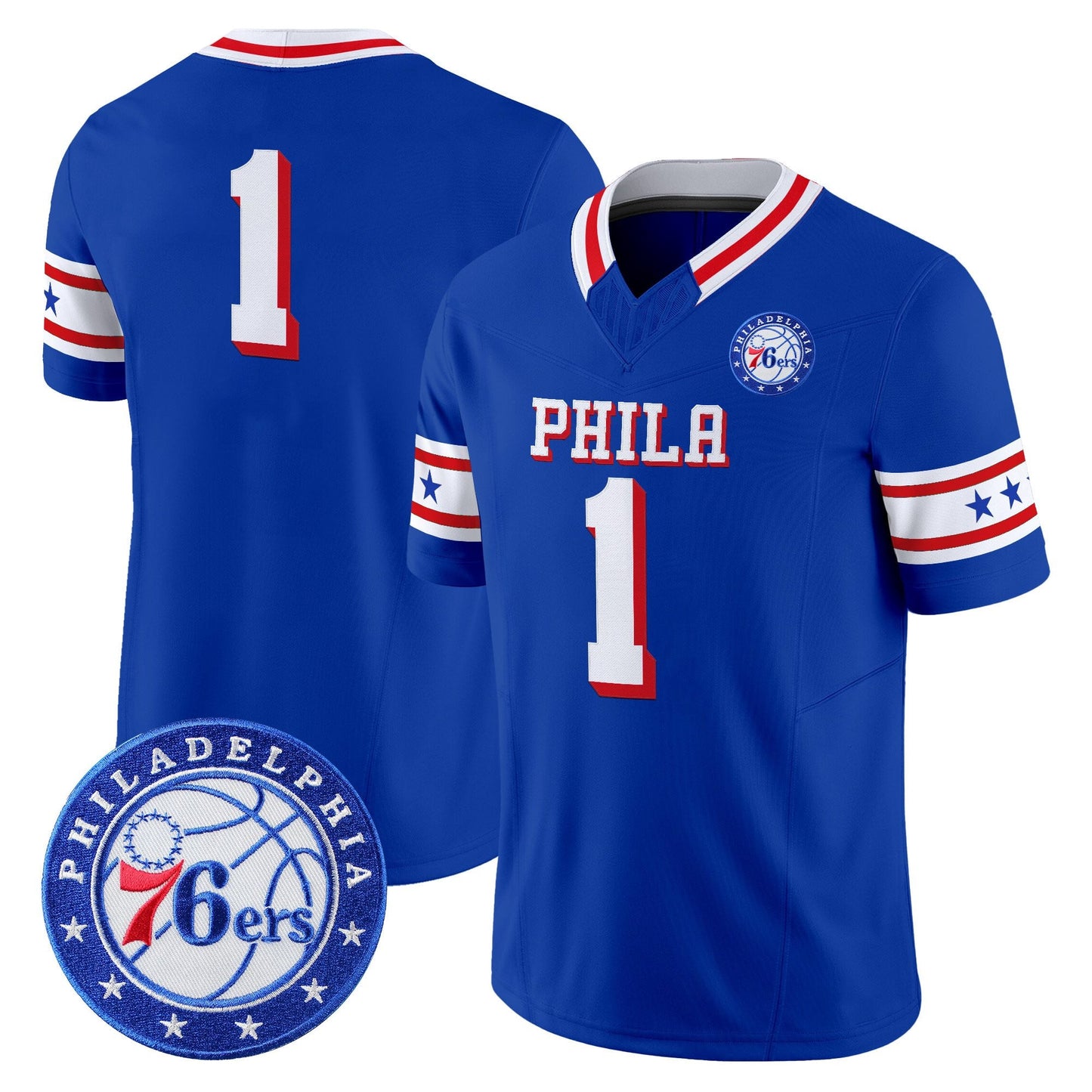 Philadelphia 76ers Vapor Limited Jersey - Stitched