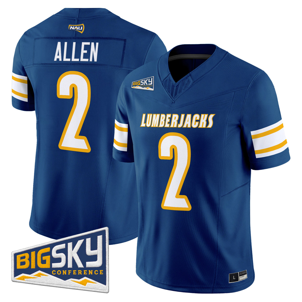 Northern Arizona Lumberjacks 2026 Vapor Limited Jersey - Stitched