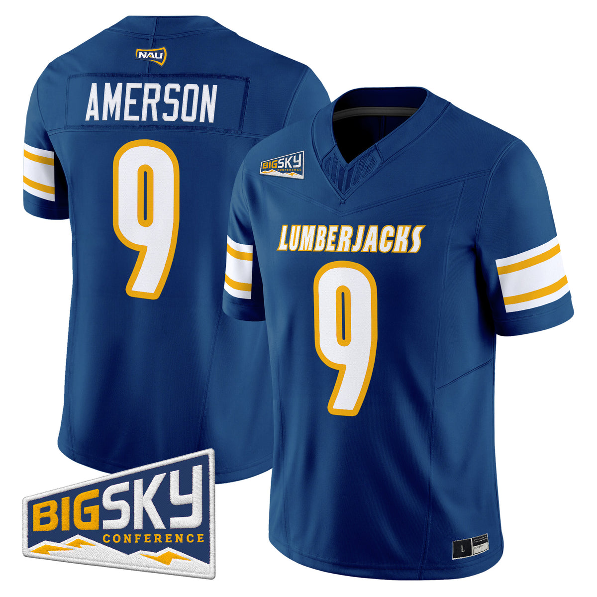 Northern Arizona Lumberjacks 2026 Vapor Limited Jersey - Stitched