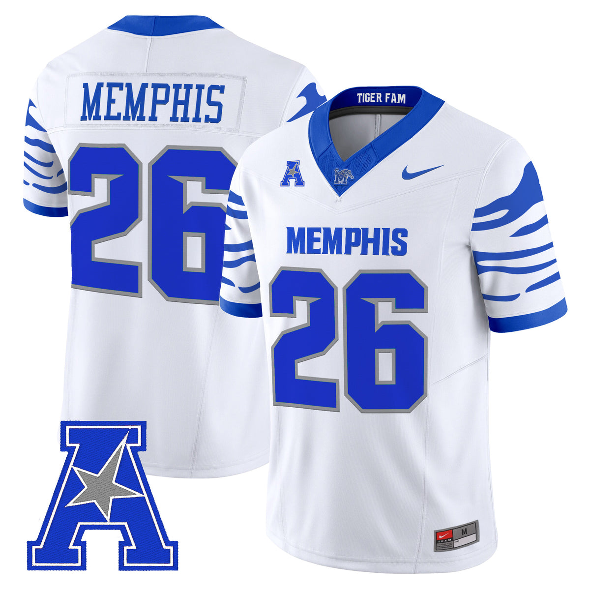 Memphis Tigers 2026 Vapor Limited Jersey - Stitched