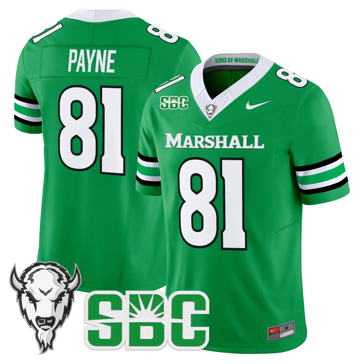 Marshall Thundering Herd 2026 Vapor Limited Jersey - Stitched