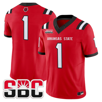  Arkansas State Red Wolves 2026 Vapor Limited Jersey - Stitched