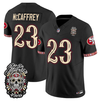  San Francisco 49ers Día de los Muertos Vapor Limited Jersey - Stitched
