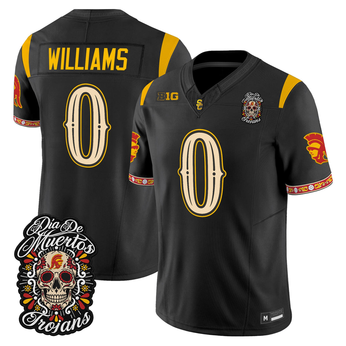 USC Trojans Día de los Muertos Vapor Limited Jersey - Stitched