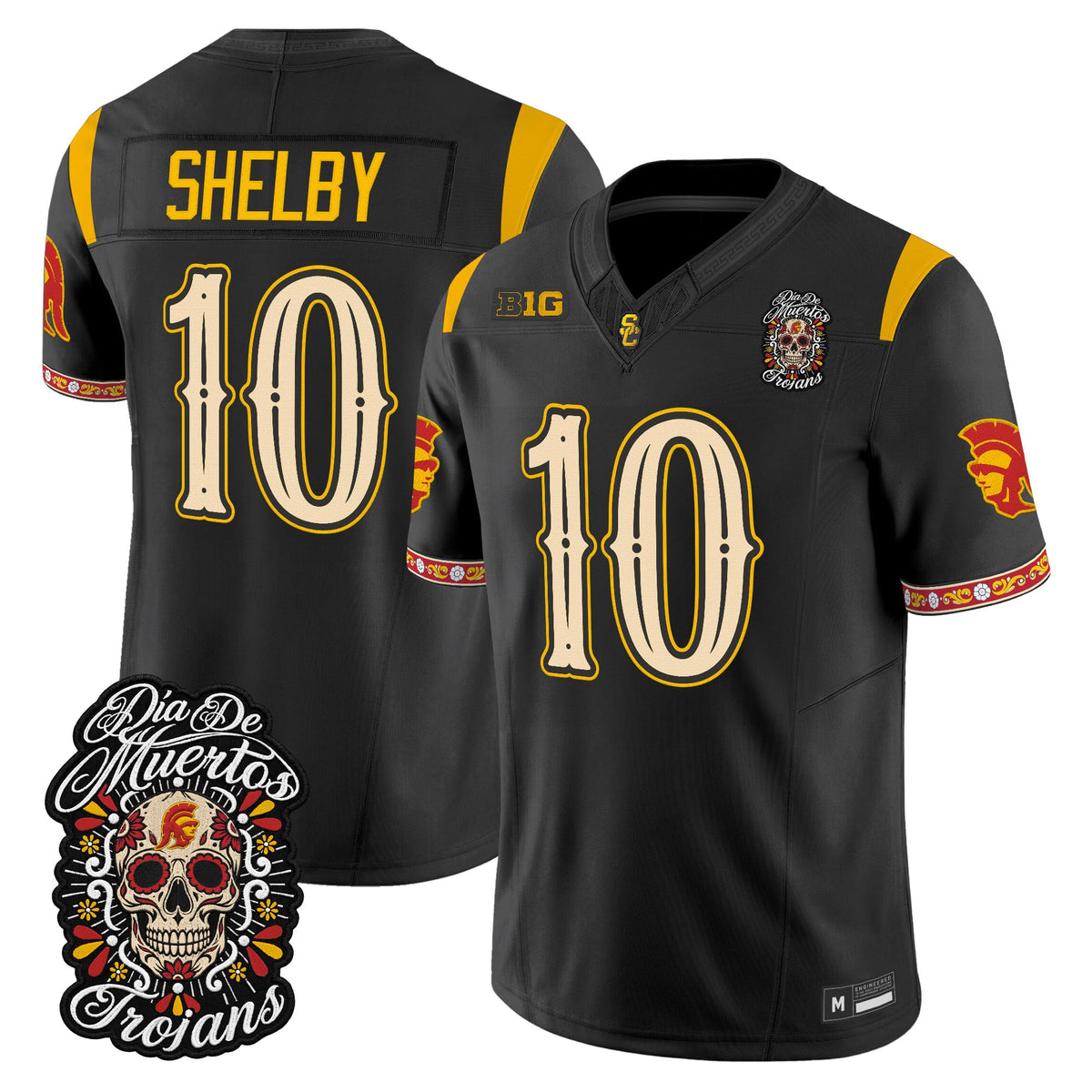 USC Trojans Día de los Muertos Vapor Limited Jersey - Stitched