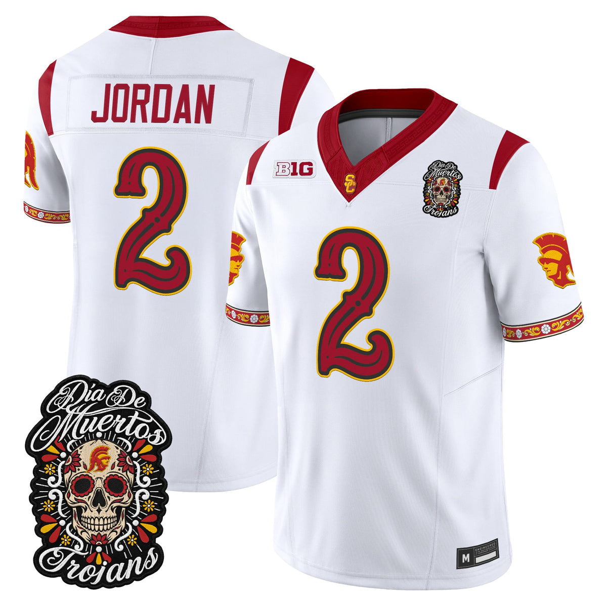  USC Trojans Día de los Muertos Vapor Limited Jersey - Stitched