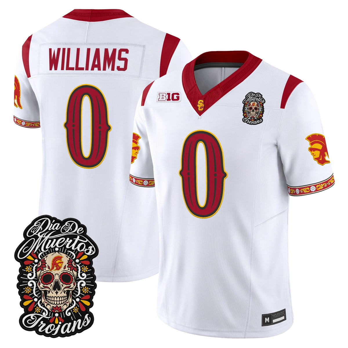  USC Trojans Día de los Muertos Vapor Limited Jersey - Stitched