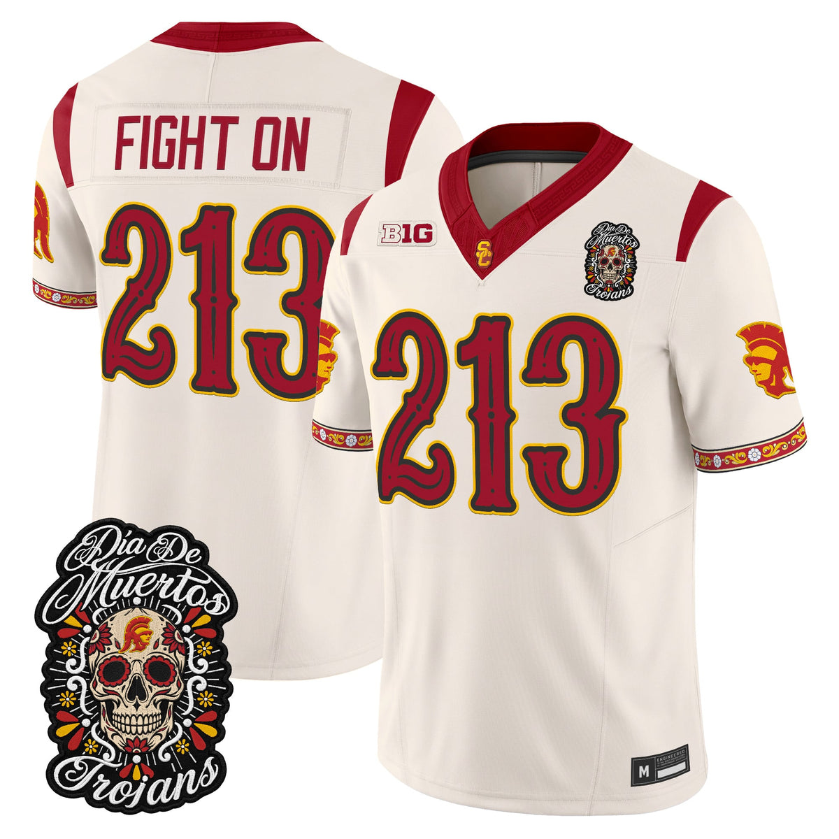  USC Trojans Día de los Muertos Vapor Limited Jersey - Stitched