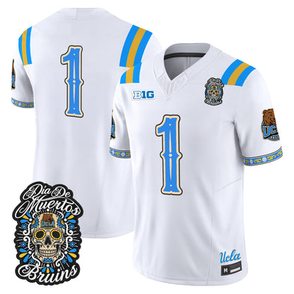  UCLA Bruins Día de los Muertos Vapor Limited Jersey - Stitched
