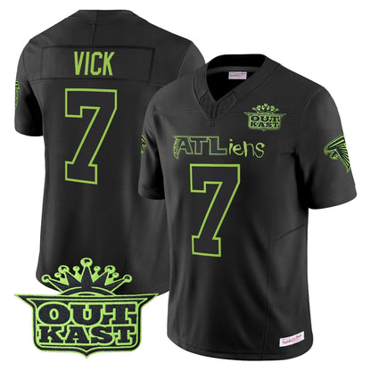Outkast x Atlanta Falcons 30th Anniversary ATLiens Vapor Limited Jersey V2 - Stitched
