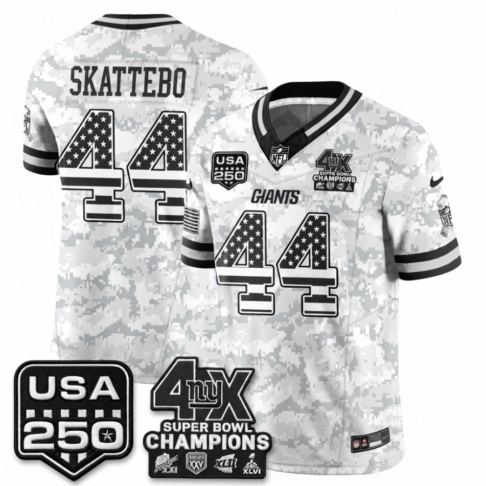 NYG 2026 Salute To Service Vapor Jersey - Stitched