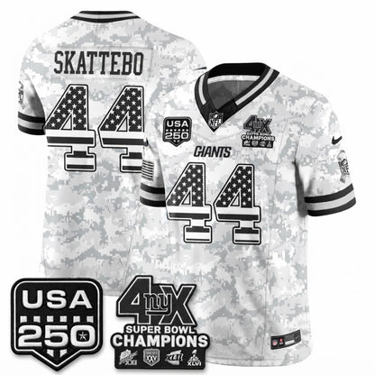 NYG 2026 Salute To Service Vapor Jersey - Stitched