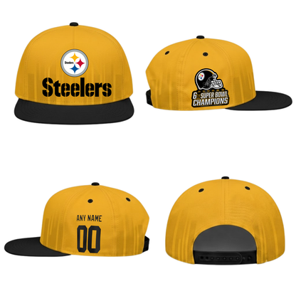 PIT Iron City Edition Personalized Snapback Cap - Printed