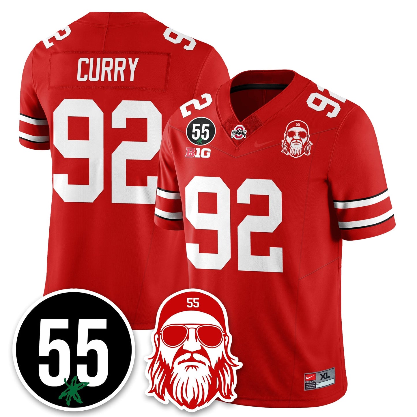 OSU Vapor Limited Jersey - Nick Mangold Patch - All Stitched