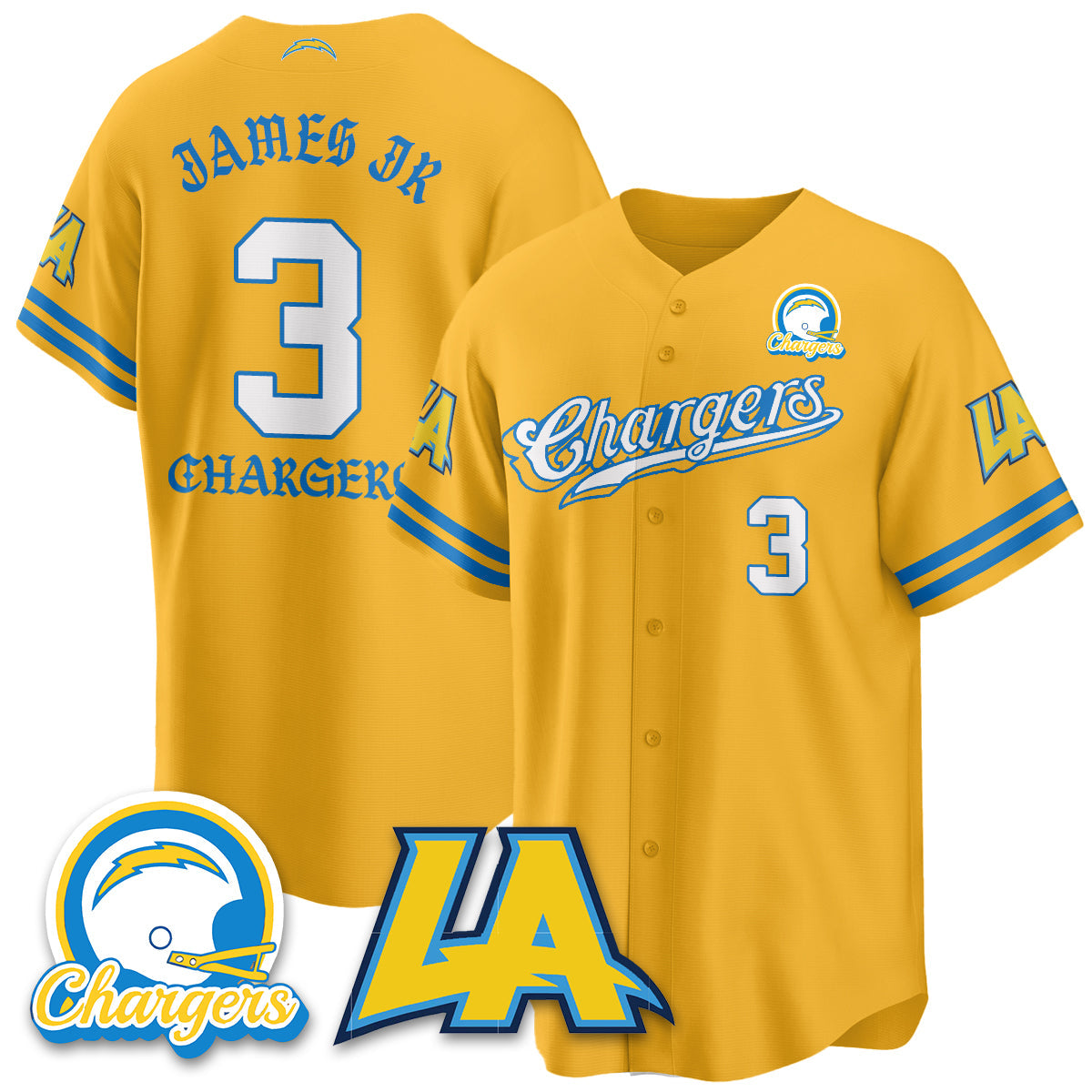 LVG Born x Raised Baseball Jersey - Stitched