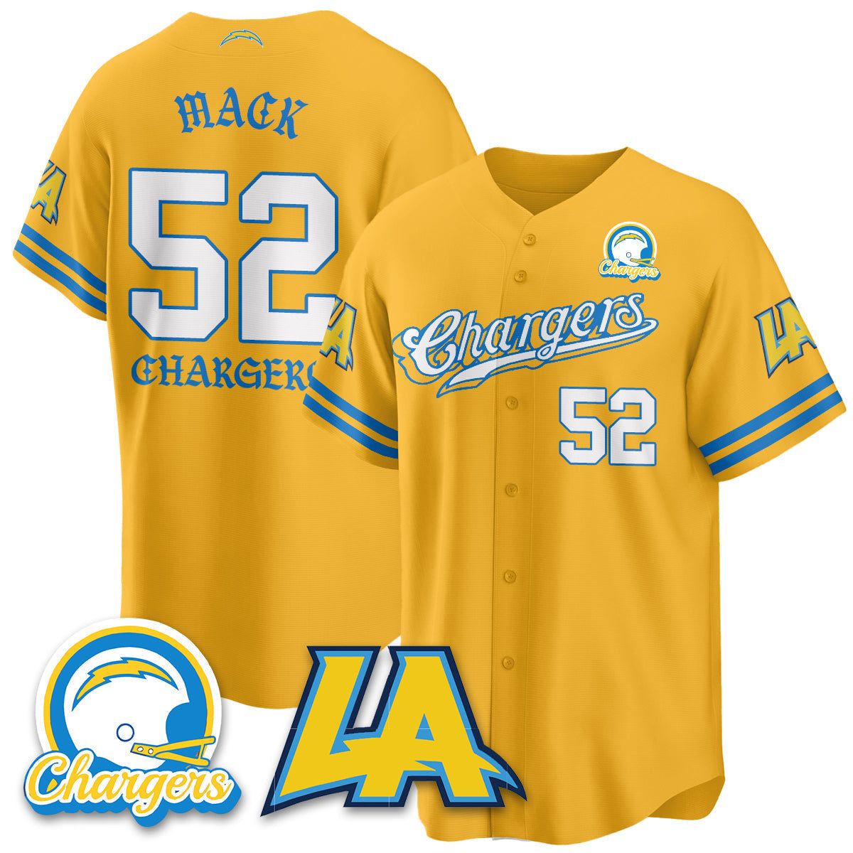 LVG Born x Raised Baseball Jersey - Stitched