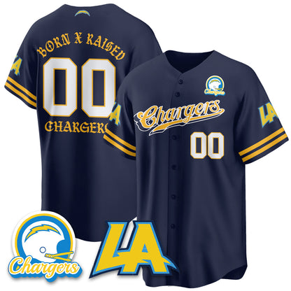LVG Born x Raised Baseball Jersey - Stitched
