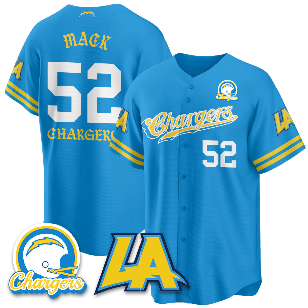 LVG Born x Raised Baseball Jersey - Stitched