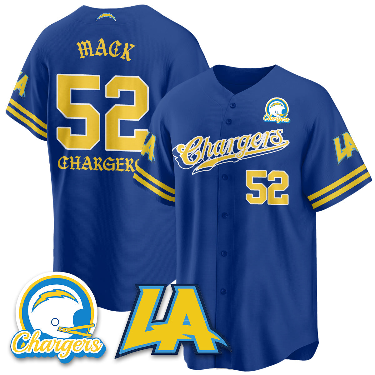 LVG Born x Raised Baseball Jersey - Stitched